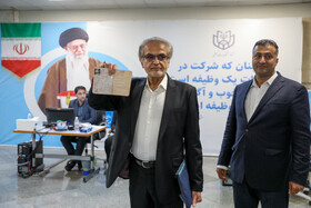 حضور علی صوفی در چهارمین روز ثبت نام کاندیداهای چهاردهمین دوره انتخابات ریاست جمهوری