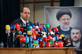 حضور سید محمد مقیمی، رئیس دانشگاه تهران در چهارمین روز ثبت نام کاندیداهای چهاردهمین دوره انتخابات ریاست جمهوری