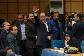 حضور سید محمد مقیمی، رئیس دانشگاه تهران در چهارمین روز ثبت نام کاندیداهای چهاردهمین دوره انتخابات ریاست جمهوری