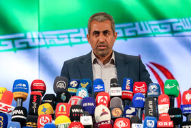 حضور محمدرضا پورابراهیمی در چهارمین روز ثبت نام کاندیداهای چهاردهمین دوره انتخابات ریاست جمهوری