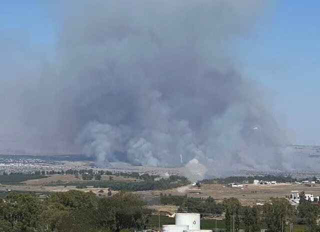 حملات موشکی مقاومت لبنان به مقرهای صهیونیستها در «جولان اشغالی» حملات موشکی مقاومت لبنان به مقرهای صهیونیستها در «جولان اشغالی»