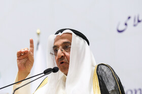 مصطفی غلوم، نماینده سابق مجلس کویت در همایش بین المللی امام خمینی(ره)، فلسطین و بیداری اسلامی