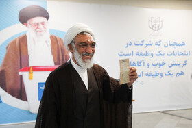 مصطفی پورمحمدی در پنجمین روز ثبت نام کاندیداهای چهاردهمین دوره انتخابات ریاست جمهوری