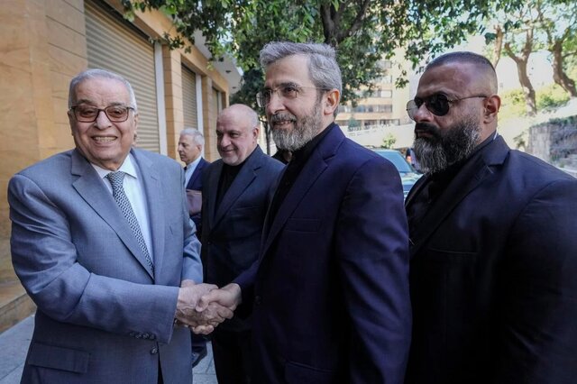 دیدار باقری با وزیر خارجه لبنان