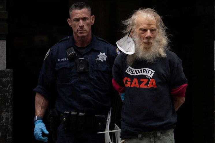 پلیس آمریکا حامیان فلسطین در سان‌فرانسیکو را بازداشت کرد