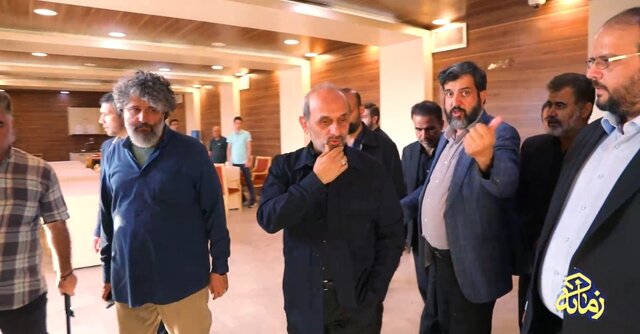 بازدید جبلی از استودیوهای برنامههای انتخابات ریاستجمهوری