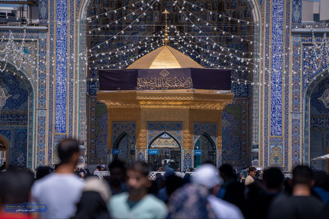 عکس/پدر در عزای پسر