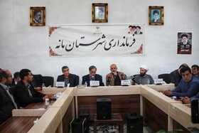 حضور احمد وحیدی، وزیر کشور در فرمانداری شهر مانه - خراسان شمالی