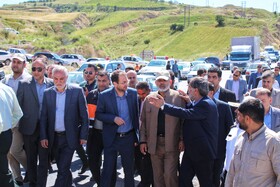 بازدید وزیر کشور از چند پروژه در حال ساخت در خراسان شمالی