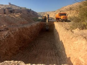 آغاز عملیات اجرایی ساخت بزرگترین آب انبار تغذیه حیات وحش در لامرد 