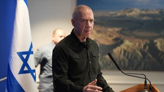 یوآو گالانت، وزیر جنگ رژیم صهیونیستی وزیر جنگ رژیم صهیونیستی: هرگونه مذاکره با حماس تنها زیر آتش انجام میشود