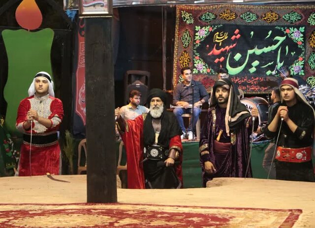 ‌گزارش ایسنا از پنجمین شب سوگواره ملی تعزیه ده‌زیار