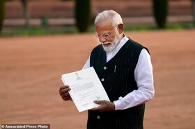 مودی برای سومین بار نخست وزیر هند می‌شود