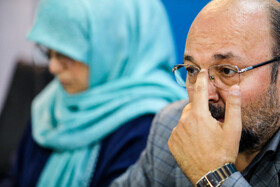 حضور جواد امام در نشست خبری جبهه اصلاحات  