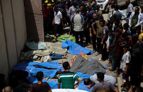 کشتار جدید صهیونیست‌ها در اردوگاه النصیرات با ۱۵۰ شهید