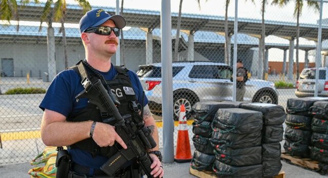 کشف و ضبط محموله بزرگ کوکائین در آمریکا کشف و ضبط محموله بزرگ کوکائین در آمریکا