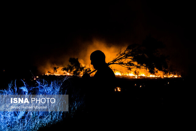 عکس خبر تزئینی است مهار ۳ آتشسوزی در جنگلها و مراتع شهرستان چرام