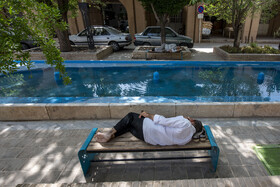 حوضچه وسط میدان خان شهر یزد
