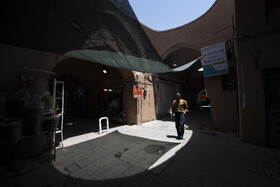 بازار ملا اسماعیل در میدان خان شهر یزد