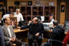 بازدید محسن منصوری، معاون اجرایی رئیس‌جمهور از مرکز مقابله با فساد ریاست‌جمهوری (۲۷۷۷)