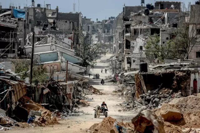 تداوم حملات به نوار غزه و ویرانی گسترده در دویست و چهل و هشتمین روز جنگ