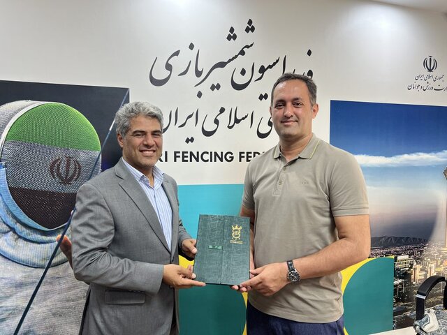 قرارداد سرمربی سابر ایران امضا شد/ چهارمین تجربه المپیکی پیمان فخری قرارداد سرمربی سابر ایران امضا شد/ چهارمین تجربه المپیکی پیمان فخری