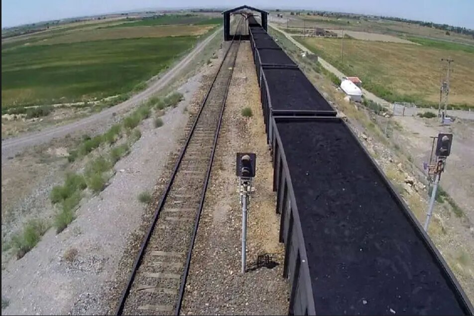 ترانزیت ریلی زغال سنگ از روسیه به هندوستان از مسیر ایران برای اولین بار