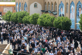 راهپیمایی نمازگزاران قمی در حمایت از مردم غزه