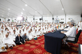 مراسم برائت از مشرکین در سرزمین عرفات