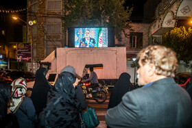 حضور علیرضا زاکانی در جمع مردم تهران