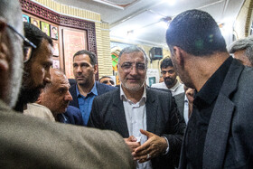 حضور علیرضا زاکانی در جمع مردم تهران