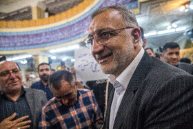 حضور علیرضا زاکانی در جمع مردم تهران