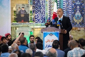 حضور علیرضا زاکانی در جمع مردم تهران