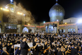عزاداری ایام مسلمیه در حرم حضرت عبدالعظیم (ع)