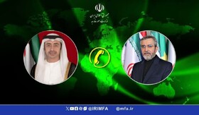 رایزنی تلفنی باقری و وزیر خارجه امارات در مورد آخرین تحولات غزه