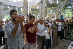 نماز عید قربان در مسجد مقدس جمکران