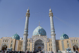 مسجد مقدس جمکران در عید سعید قربان