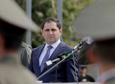 «سورن پاپیکیان» وزیر دفاع ارمنستان سفر وزیر دفاع ارمنستان به فرانسه