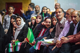 گردهمایی کارگران و بازنشستگان با حضور محمدباقر قالیباف