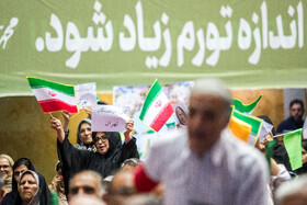 گردهمایی کارگران و بازنشستگان با حضور محمدباقر قالیباف