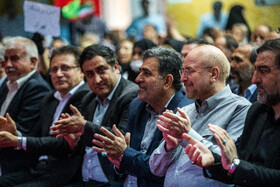 محمدباقر قالیباف نامزد انتخابات چهاردهمین دوره ریاست جمهوری در گردهمایی کارگران و بازنشستگان