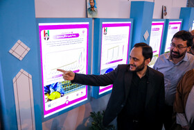 حضور علی بهادری جهرمی سخنگوی دولت در افتتاحیه سومین نمایشگاه دستاوردهای دولت مردمی شهید جمهور