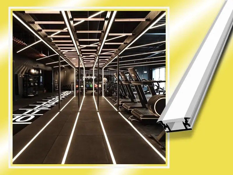 چگونه چراغ خطی را به صورت دفنی استفاده کنیم