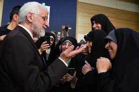 نشست انتخاباتی «سعید جلیلی» با جمعی از اساتید