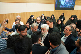 نشست انتخاباتی «سعید جلیلی» با جمعی از اساتید