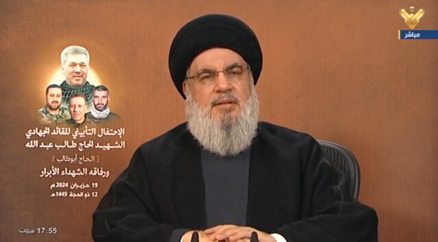 نصرالله: شهادت نقطه قوت در مقاومت و خطرناکترین موضوع برای دشمن است