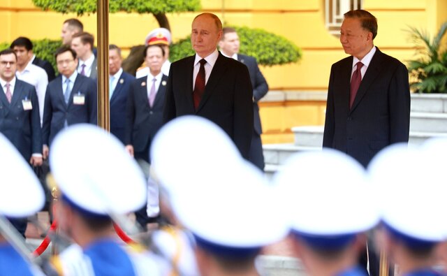 پوتین: تقویت روابط راهبردی با ویتنام از اولویت‌های روسیه است