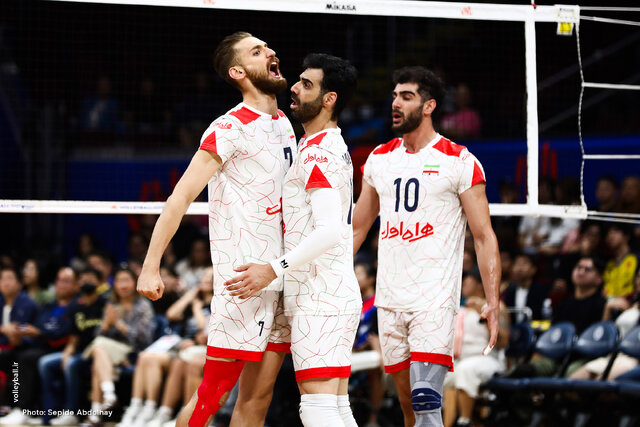 ادامه درخشش تیم ملی والیبال/ هلند هم حریف ایران نشد