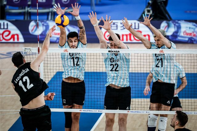 تیم ملی والیبال برزیل از پس آمریکا برنیامد