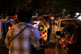 شادی مردم اصفهان پس قهرمانی تیم فوتبال سپاهان در جام حذفی